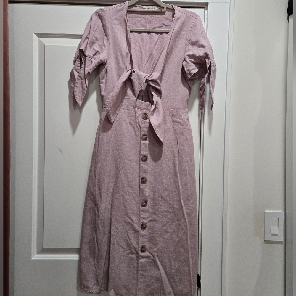 Anthropologie Lilac Dress M